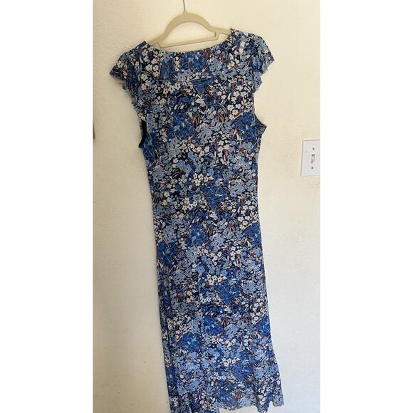 Steve Madden Women's Blue Hattie High-Low Dress Size L NWT $89 - Picture 7 of 7